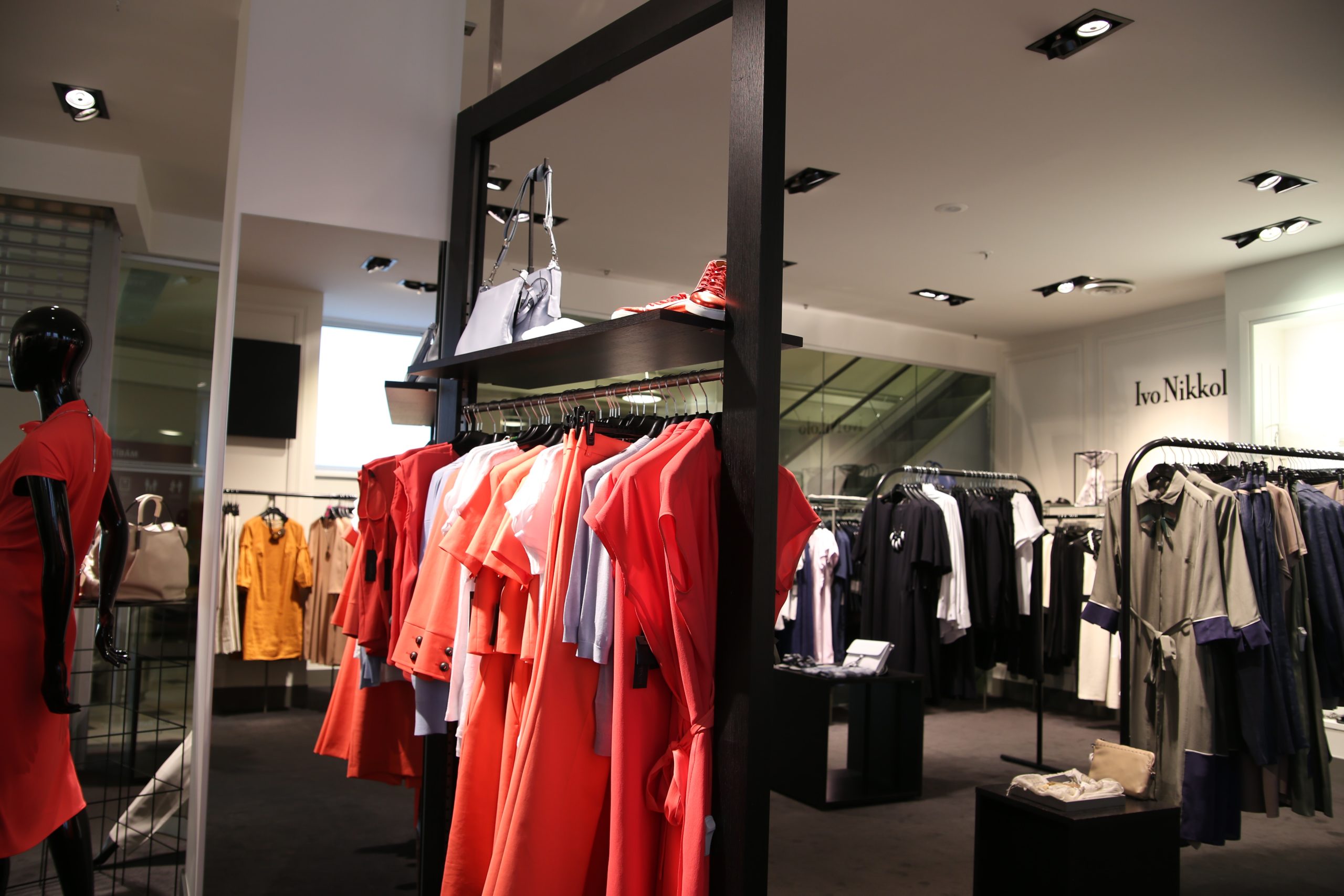 photo of clothes in mall